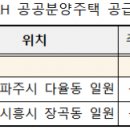 파주 운정·시흥 장현 등서···LH, 공공분양 1,194가구 분양 이미지