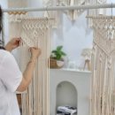 마크라메(매듭) 월행잉 이미지