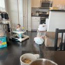 디스팩토리 | 8개월 아기 미국일상 :: 이사간 집에서 가정보육 열심히 하고 친구네도 놀러가고 카페도 갔어요