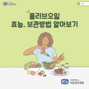 [가톨릭서울성모병원] 올리브오일 효능, 보관방법 알아보기 이미지