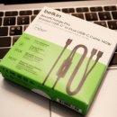 가정1-01-004 | C타입 벨킨케이블 140W 듀얼케이블 맥북 충전케이블(CAC004)