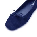 네이비마린 | [내돈내산] 흐꺙(REQINS) 하모니 플랫슈즈 마린 스웨이드 후기