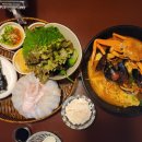 김밥&라면 | 합정역 메세나폴리스 맛집 대나무숙성회관 광어소금김밥 홍게 해물라면 실패없는 김밥 라면 조합 후기
