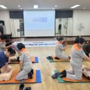 정자1동 행정복지센터 문화관람실 _장안구 | 장안구 정자1동 주민자치회, 주민자치센터 수강생 대상 ‘심폐소생술 교육’ 실시