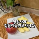 (유)청송 | 달콤함 가득 청송사과 택배로 받는 정담아농원 햇사과 부사사과