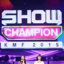 카라 구하라. 허영지 스페셜 MC @ 「SHOW CHAMPION Special KMF2015」 이미지