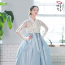 하객룩 클래스가 달리지는 남동생 결혼식 누나 한복