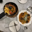 [수원역]데이트하기 좋은 곳 "이태리동" 파스타 맛있구, 통삼겹 불쇼 신난다~
