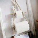 마크라메 2단 휴지걸이 만들기 이미지