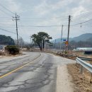 양주청소년문화의 집 앞 도로 | 한북정맥(다름고개-샘내고개)