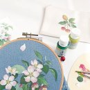 보태니컬 패브릭아트 이미지