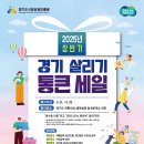 경기도시장상권진흥원 노동조합 | 경기도민 필독! 지역화폐 캐시백+온누리상품권 할인까지, 통큰세일 꿀팁 정리