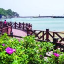 바다와하얀등대 이미지