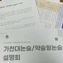 📣2024학년도 목동씨사이트 3월 18일 "가천대 논술/약술형 논술 설명회" 후기⭐ 이미지