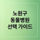 정산동물병원 | 노원구 동물병원 선택 완벽 가이드
