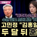 고민정, 김홍일 BBK 면죄부 논란 이미지