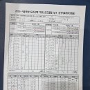 6월12일 개원중 2경기 결과 이미지