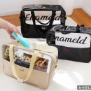 웰씨짐 | 여행 패션 물놀이 가방 만능템 사계절 데일리 에나멜드 빅 스퀘어 백 후기