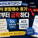 P-5K11 | ACE K반도체TOP2+ 상장일 적립식 분할매수 후기 첫날부터 급락하다