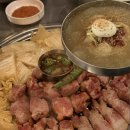 부산댁 | 광안리 고기집 | 밀면&amp;삼겹살 맛집 “부산댁 방문후기” 주차정보