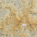 백운산-영취산-월경산-장안산 등산지도(함양군,전남 장수군) 이미지