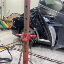 일심자동차공업사 | 파주 운정 그랜저 데미지가 심한 후휀다 도어 외형복원 판금도색