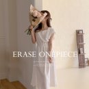 퍼빗 이레이즈 하트넥 셔링 원피스 솔직 후기