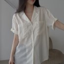 wish / satin jacquard half shirt 이미지