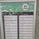 경의 중앙선 전철 시간표 / 용산역 - 공덕역 서강대역 홍대입구역 일산역 문산역 20260108 이미지