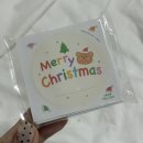 꼬모베어 | 🎁 크리스마스 선물포장에 딱! 꼬모멜로소 크리스마스 베어 스티커 후기 🎄