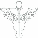 나비 퀼트도안 이미지