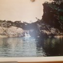 안동 팔경 중 으뜸 - 길안 용계 도연폭포 지례마을 비경 - 40년전 희귀자료 이미지