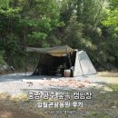 충남 공주 숲속 캠핑장 일월관광농원 후기