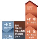 지역별 집값 아파트값 차이 양극화 현상, 히락지역 깡통전세 대비 전세 보증금 안전장치 필요 이미지