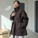 161 | 모한 야크울 하이넥 하프코트 XS 솔직 후기｜161cm·51kg 착용샷·사이즈 팁·장단점 총정리