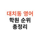 디와이비최선어학원 | 대치동 영어학원 순위, 레벨테스트, 빅3 총정리