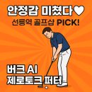 선릉역 골프샵에서 만난 신세계 버크 AI 제로토크 퍼터 첫 사용 후기 안정감 좋아요
