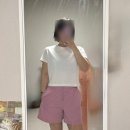 듀이하우스 | 다이소 신상 : 베이직하우스 크롭 티셔츠 후기