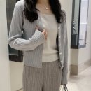 [내돈내산]제이드몽 메르 골지버튼 울가디건 후기(글리터가디건 추천)