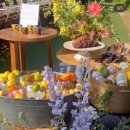 천아트 패브릭플라워 | 7. 라비두스 야외 웨딩 본식 후기 (2) | 셀프로 웰컴 테이블 준비하기🪻🥂패브릭 포스터, 웰컴 쿠키...