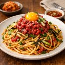 바른연어 | 저녁에 가볍게 먹기 좋은 거여동 맛집ㅣ 육회 바른연어 방문후기