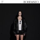 보헤미안서울 보헴 가죽자켓 LEATHER BOMBER JUMPER, BLACK 2 SIZE 이미지