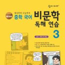 중학학력 | 학력평가 대비 비문학, 중3~예비 고1 중학 국어 비문학 독해 연습 3