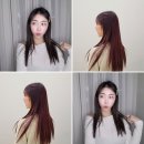 비아이티살롱 대구신세계백화점 미용실 발레아쥬 로즈핑크 염색하기
