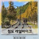 청도천3 | 대구근교 아이와함께 가을여행 가볼만한곳 청도 레일바이크 청도여행추천