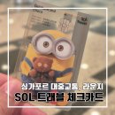 더쏠(The Sol) | 싱가포르 여행 꿀팁 : 신한은행 쏠 SOL 트래블 체크카드 혜택 정리 l 해외결제, MRT 대중교통, 공항...