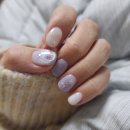 에이달네일 | 대구 칠곡 네일 에이네일, 연말 느낌 가득한 눈꽃 아트 완성했어요!