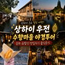 경이신발 | 상하이 우전 수향마을 야경투어 | 운하 유람선 당일치기 솔직후기
