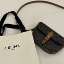 트리밍91 | 셀린느 CELINE 폴코 숄더백 - 트리옹프 캔버스 &amp; 카프스킨 구매•착용 후기