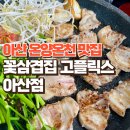 아산 온양온천 맛집 꽃삼겹집 고플릭스 아산점에서 삼겹살 한판 뿌신 후기
